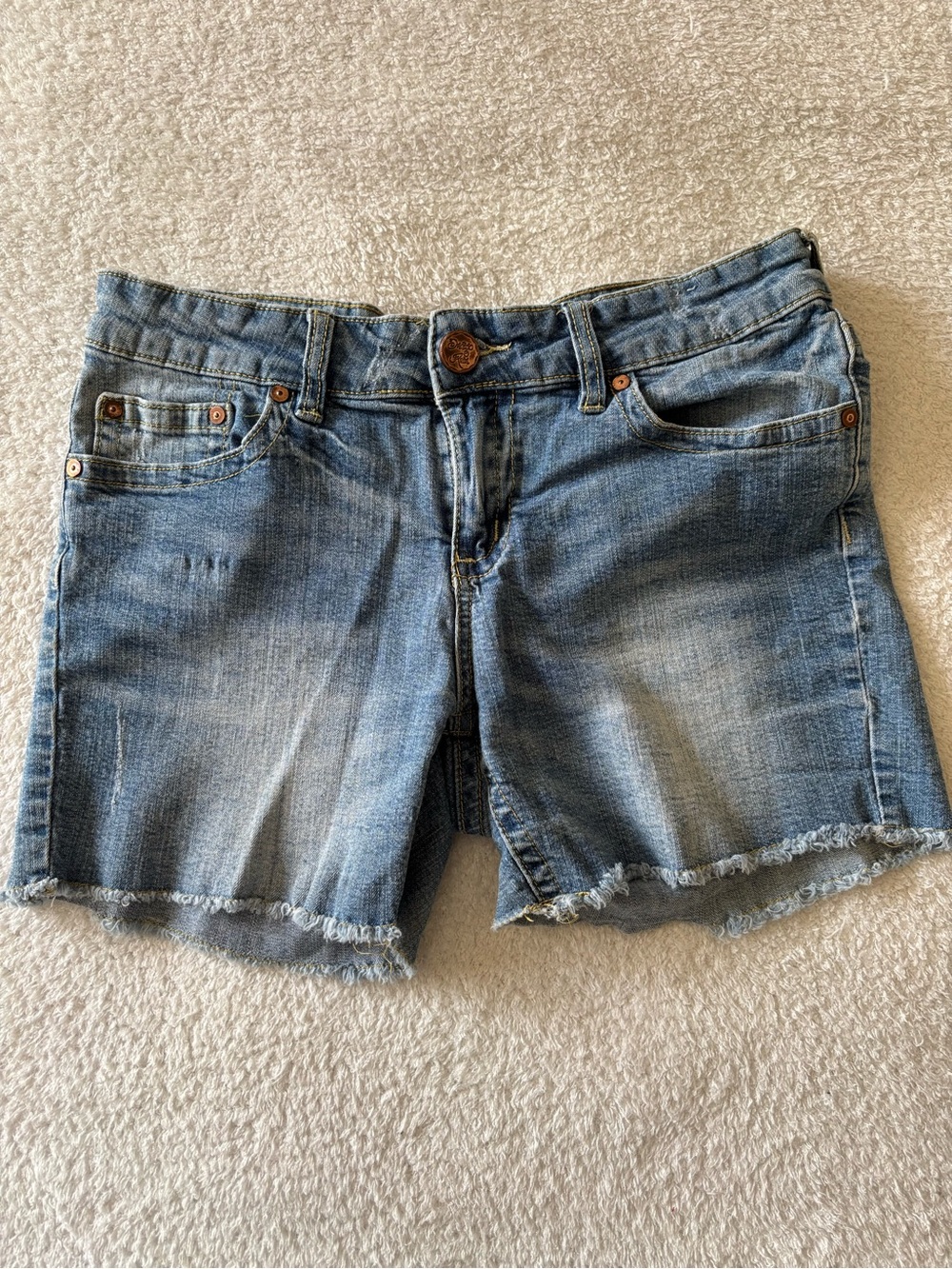 Indigo Rein Women’s Light Blue Denim Shorts